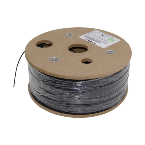 CFSP1N. 1-Fibra-G652 Negra 500m DropCable Exterior FTTH SM LSZH 3x2mm