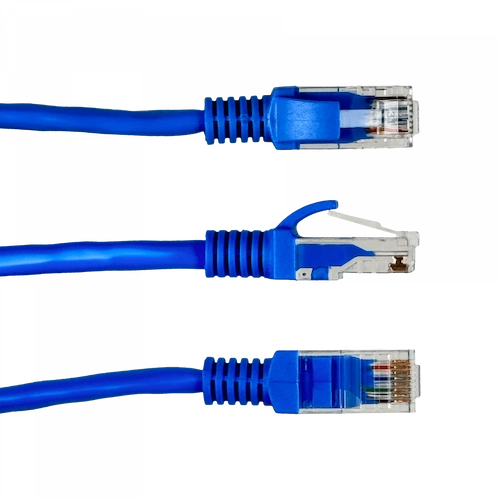 CPA-2 Cable Patch Cord Multifilar color azul Cat5E 2 metros