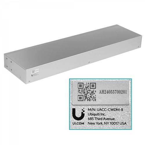 DEMU-8. UI MuxDemux8 LC/UPC 1450-1590nm 1-COM 1-MON De-Multiplexor UACC-CWDM-8