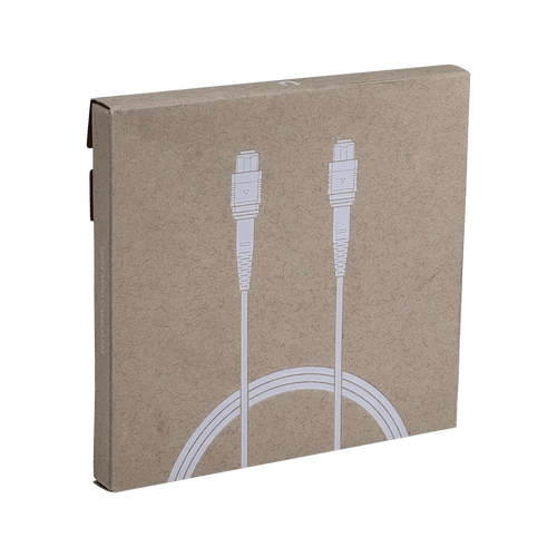 JF4MM05U. Cable de fibra óptica multimodo OM4 de 0,5 metros con conectores MPO-MP