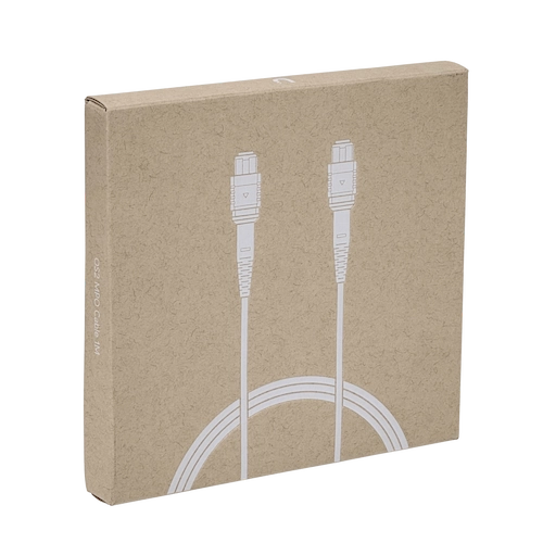 JFSMM05U. Cable de conexión de fibra óptica de 50cm con conectores MPO-MPO