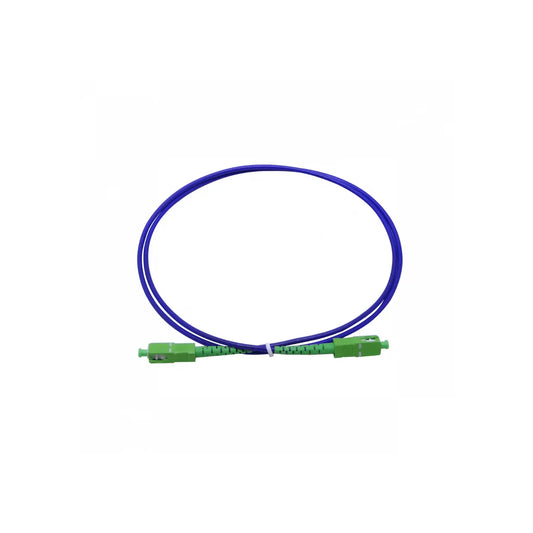 JBSAA1 . Jumper Fibra Monomodo 1 metro LSZH Blindado SC/APC-SC/APC SM Simplex.