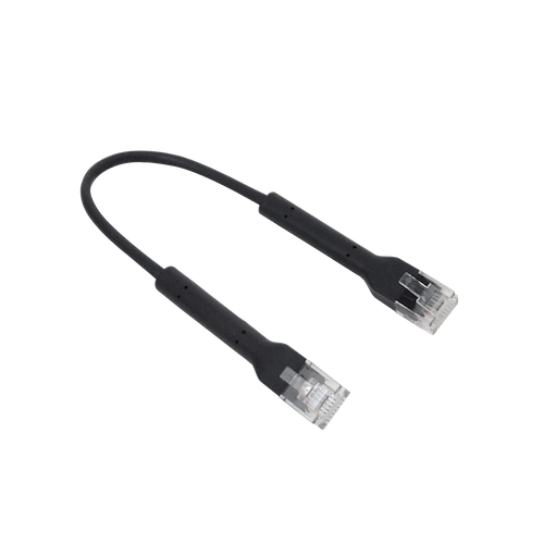 NUP-01. Patch Cord Ubiquiti CAT6 10 centímetros color negro.