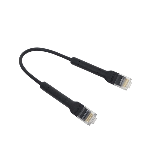 NUP-01. Patch Cord Ubiquiti CAT6 10 centímetros color negro.