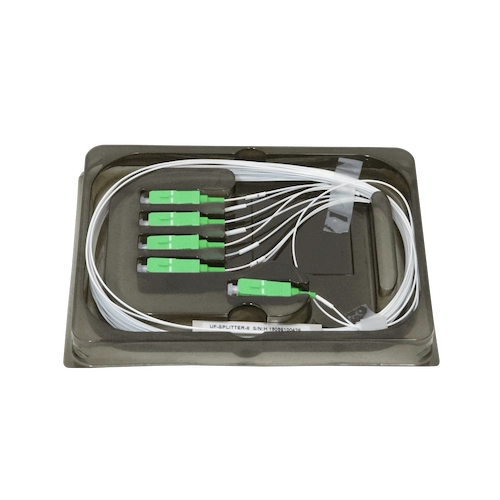 UF-SPLITTER-8. UBIQUITI 1x8 SC/APC Divisor PLC p/GPON 3mt 150+150cm 0,9mm 1260-1650nm