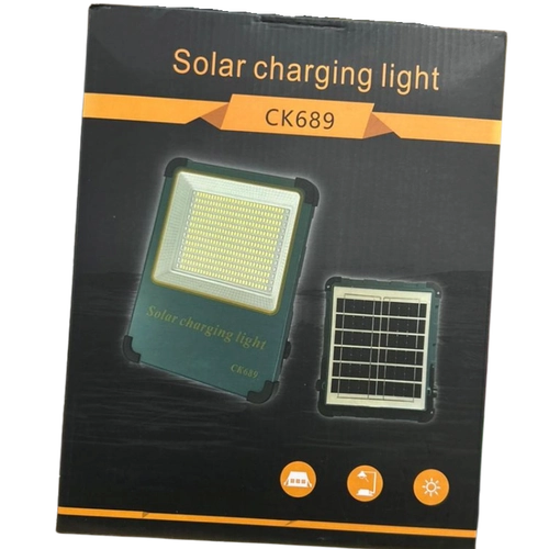 Lámpara Solar de Camping CK689: Iluminación LED Portátil y Recargable