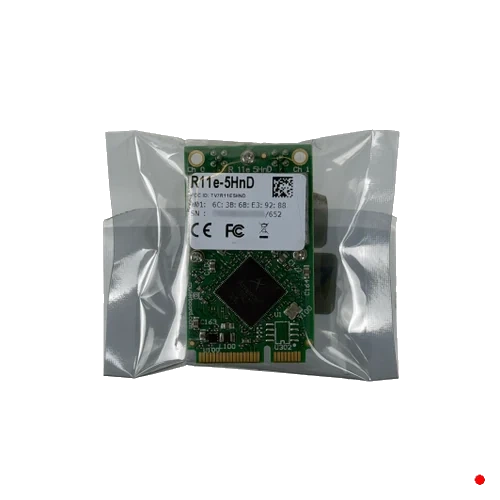 Mikrotik 2-mmcx 27dbm 5ghz A/N 500mw Atheros Ar9580 Minipcie - R11E-5HND