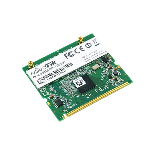 MikroTik 2-MMCX 23DBM 2,4GHZ/5GHZ A/B/G/N300 200MW AR9220 MINIPCI | R52NM