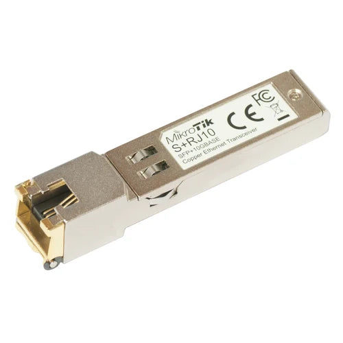 MikroTik SFP+10GBASE Cobre Modulo 10/100/1000/2500/5000/10000 RJ45 | S+RJ10