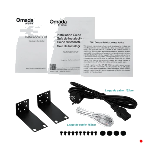 TP-Link Omada Controller 2-1000 100-240VAC 1-USB-AH 500-EAP Rack | OC300