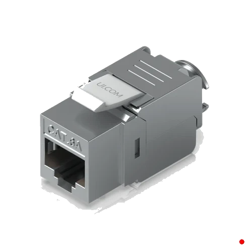 Ubiquiti UI 1u Cat6A STP FTP Blindado Punchab Metal RJ45 UACC-KEYSTONE-JACK-C6A | KJAU
