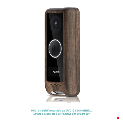 Ubiquiti Madera para UVC-G4-Doorbell Cubierta UVC-G4-DB-Cover-Wood | UVC-G4-DBW