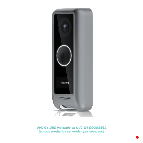 Ubiquiti Plata para UVC-G4-Doorbell Cubierta UVC-G4-DB-Cover-Silver | UVC-G4-DBS