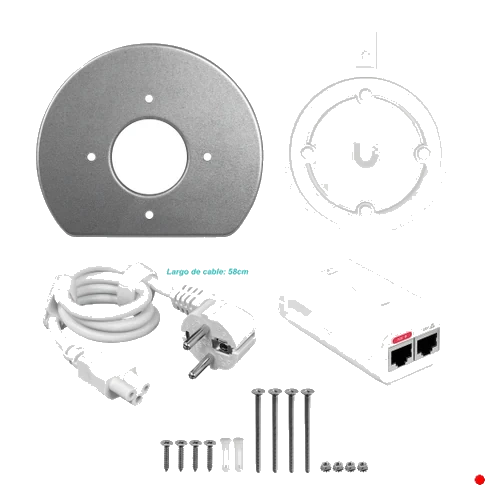 Ubiquiti 1un Wave2-4x4 2,4GHz-300 5Ghz-1733 inc-PoE48V 1-1000 4x3dBi | UAP-NANOHD