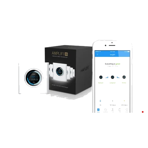 Ubiquiti AmpliFi Unitario 5-1000 USB Router-HD Mesh AC1300 N450 1750mbps 26dBm | AFI-R