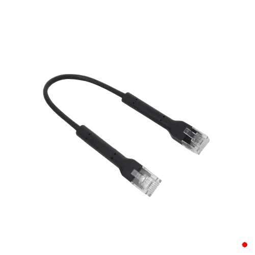 Ubiquiti Negro 10cm Cable Cat6 RJ45 0,1mt U-Cable-Patch-RJ45-BK | NUP-01