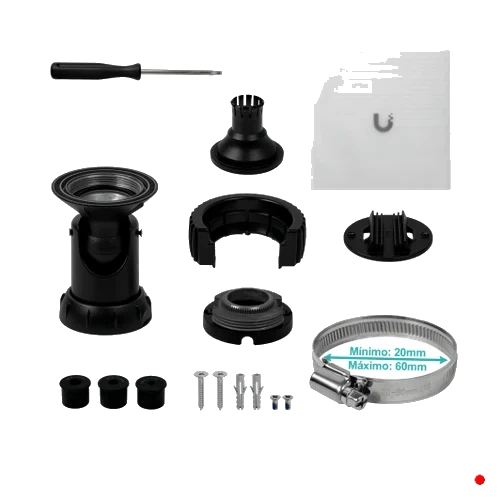 Ubiquiti UI Negro Bala 2,36x 8MP AI IR40m 1-1000 114º IP66 IK04 Mic req-PoE+ | UVC-G6-PRO-B