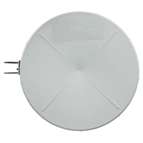 UHP-37. ALGCOM ISO+RAD 11GHz 0,6m 37dBi 10,0-11,7GHz 3º 2x2 2-RPSMA-H Antena