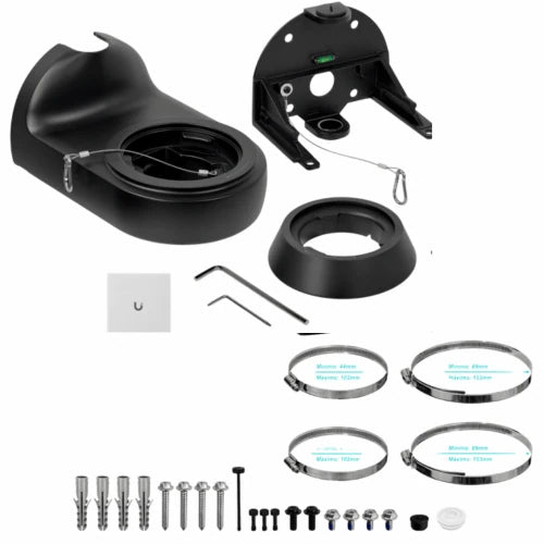 Cámara Domo IP PTZ Ubiquiti 4K 31x Zoom Infrarrojo 100m Negra