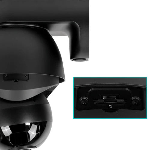 Cámara Domo IP PTZ Ubiquiti 4K 31x Zoom Infrarrojo 100m Negra