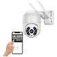 Cámara de Seguridad Exterior WiFi PTZ 360° Tipo Domo | App Yoosee