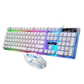 Combo Gamer AOAS M-400: Teclado Retroiluminado RGB y Mouse Óptico al Mejor Precio