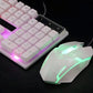 Combo Gamer AOAS M-400: Teclado Retroiluminado RGB y Mouse Óptico al Mejor Precio