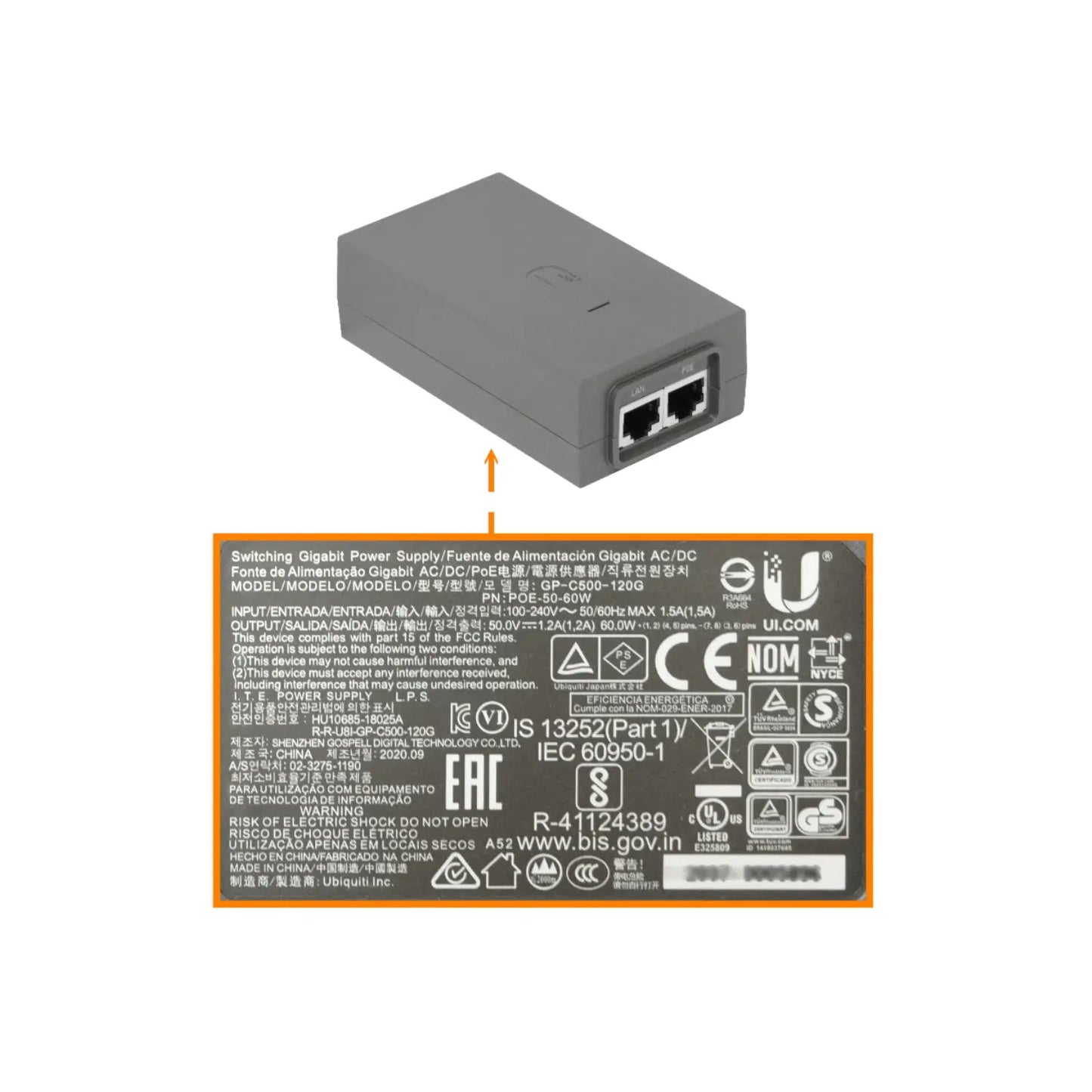 Antena Punto a Punto Ubiquiti AF11-COMPLETE-HB