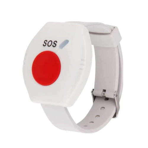 Botón de Pánico 433MHz: Pulsera SOS para Adultos Mayores