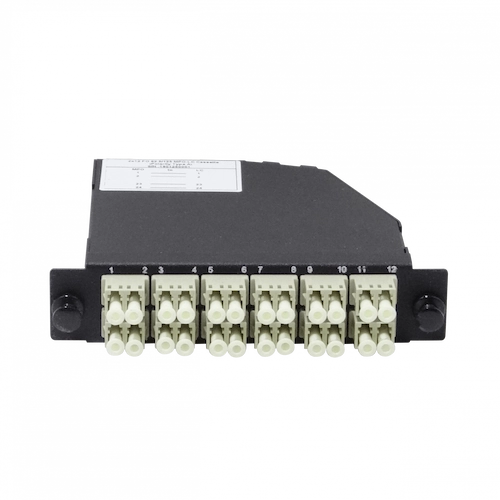 CALCOM1. OM1 24-LC 2-MPO/M Cassette para 1U-3P 130mm Fibra Pre-conectorizada.