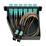 CASCOM3 OM3 12-SC 1-MPO/M Cassette 130mm Fibra Pre-Conectorizada