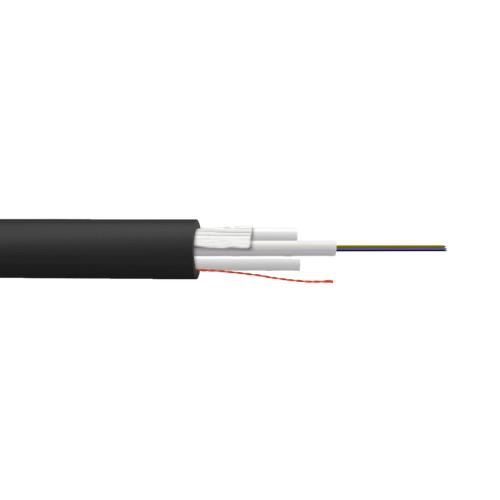 CFSJ6. SM 6-Fibras-G652D LSZH 7mm 2-FRP-2mm Cable Monomodo x-mt 2km sin-gel