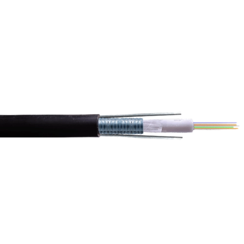 CFSK06. SM 6-Fibras-G652D GYXTW 1-Tubo Cable 7.7mm Exterior-PE Monomodo 800N
