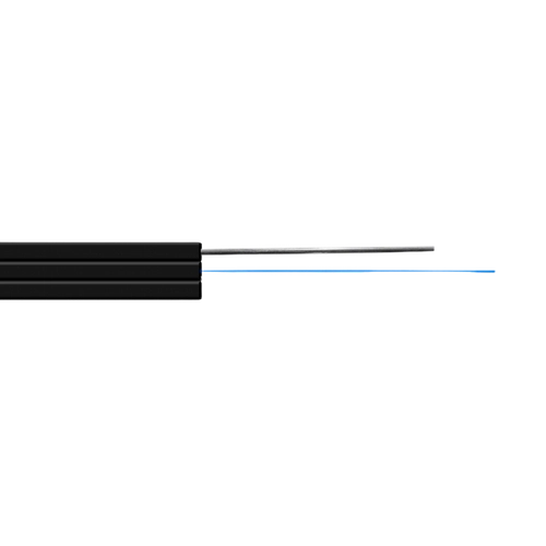 CFSN. 1km LSZH 1-G657A1 Portante-1mm Cable Negro Drop FTTH Fibra SM