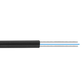 CFSP1N. 1-Fibra-G652 Negra 500m DropCable Exterior FTTH SM LSZH 3x2mm