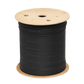 CFSQ. 1km LSZH 1-Fibra-SM-G657A2 Portante-1mm 2xFRP Cable Negro Drop Fibra