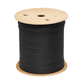 CFSQ. 1km LSZH 1-Fibra-SM-G657A2 Portante-1mm 2xFRP Cable Negro Drop Fibra