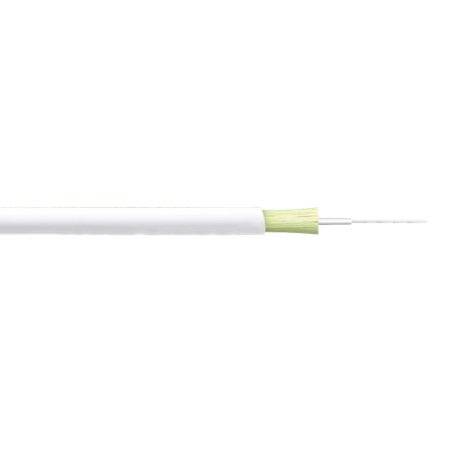 CFSR1. Blanca Redonda 1-Fibra SM G657A2 3.0mm PVC 500m 9/125 Interior