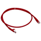 CP6R-10L LINKMADE 1MT CAT6 ROJO LSZH CABLE PATCH INYECTADO MULTIFILAR