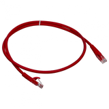 CP6R-10L LINKMADE 1MT CAT6 ROJO LSZH CABLE PATCH INYECTADO MULTIFILAR