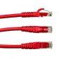 CP6R-10L LINKMADE 1MT CAT6 ROJO LSZH CABLE PATCH INYECTADO MULTIFILAR