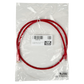 CP6R-10L LINKMADE 1MT CAT6 ROJO LSZH CABLE PATCH INYECTADO MULTIFILAR