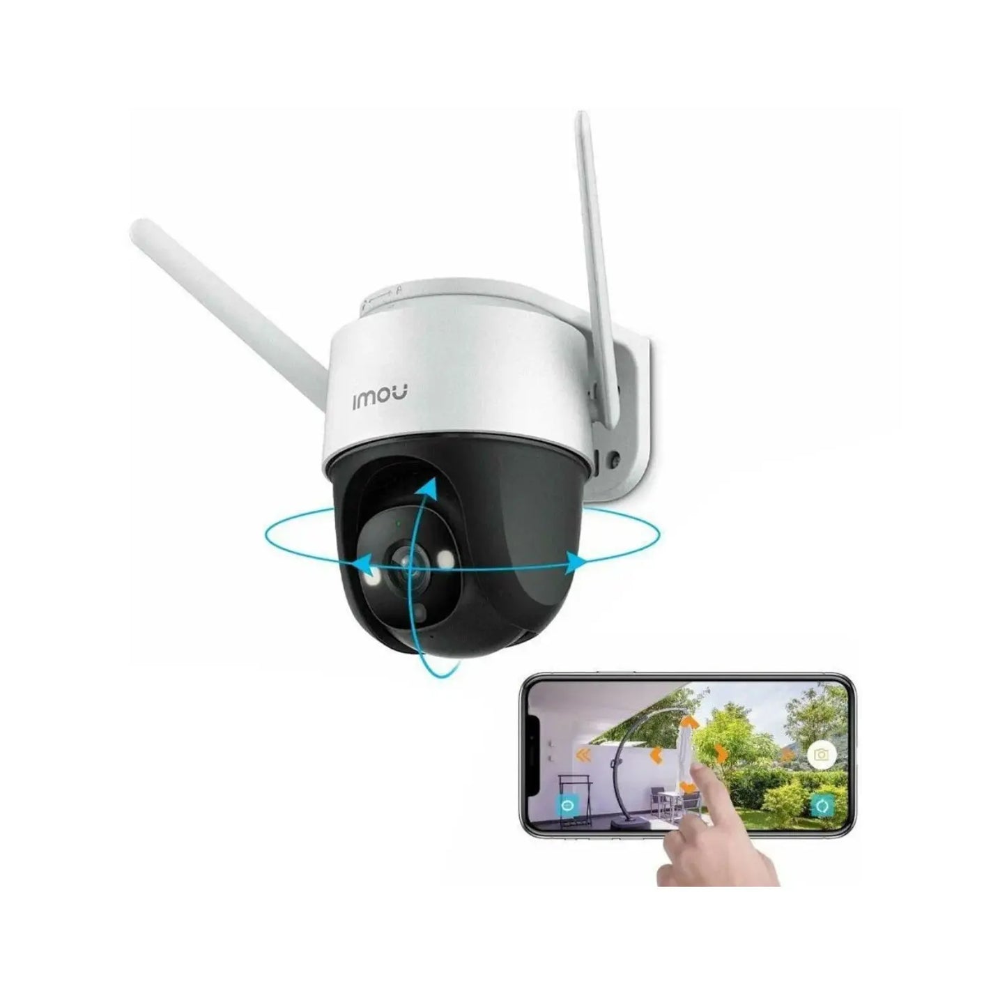 Cámara IPC-S21FN Exterior Wi-Fi Imou Cruiser SE: Vigilancia Inteligente en Full HD.