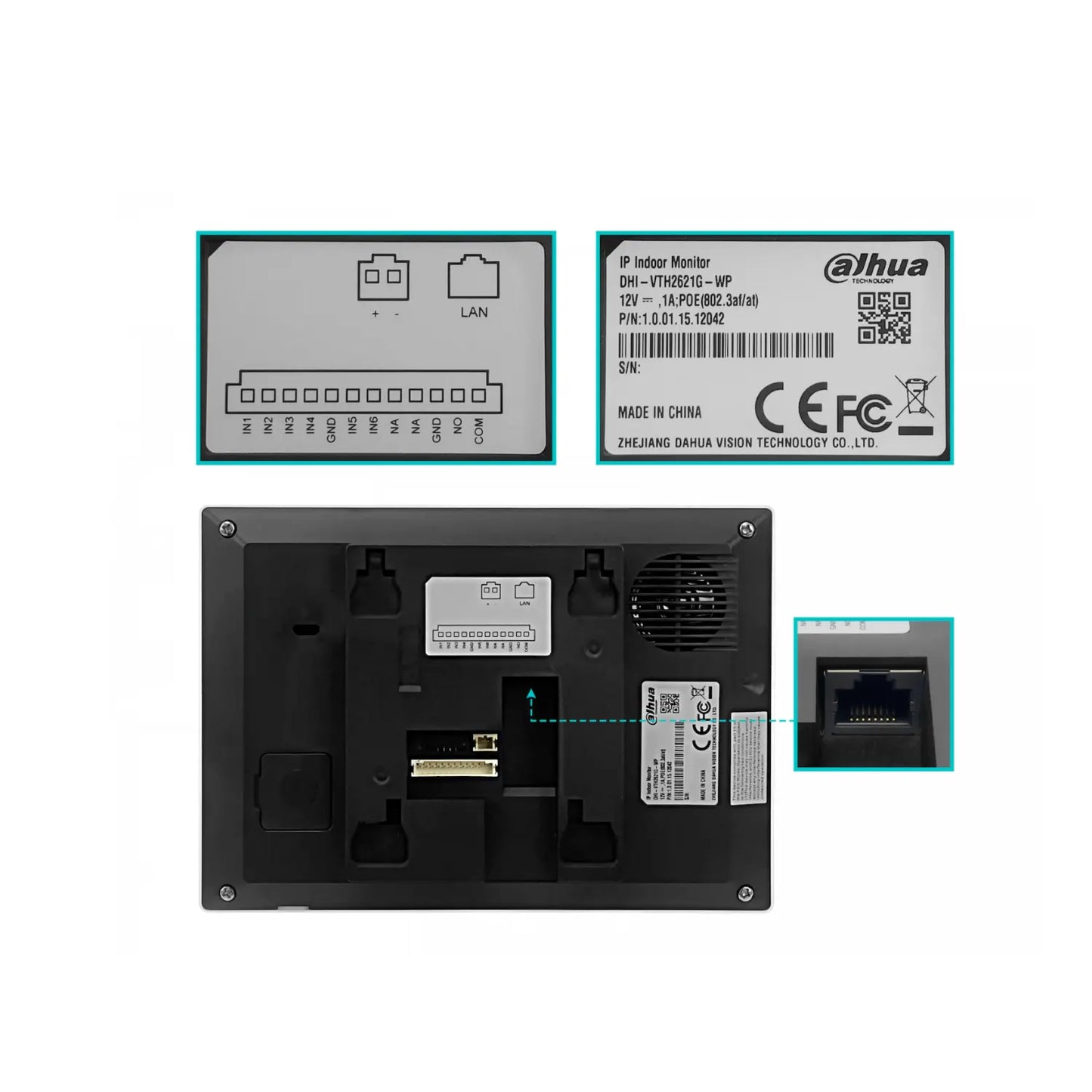 Kit Portero IP DAHUA DHI-KTW02 – Control de Acceso y Alarma Integrada.