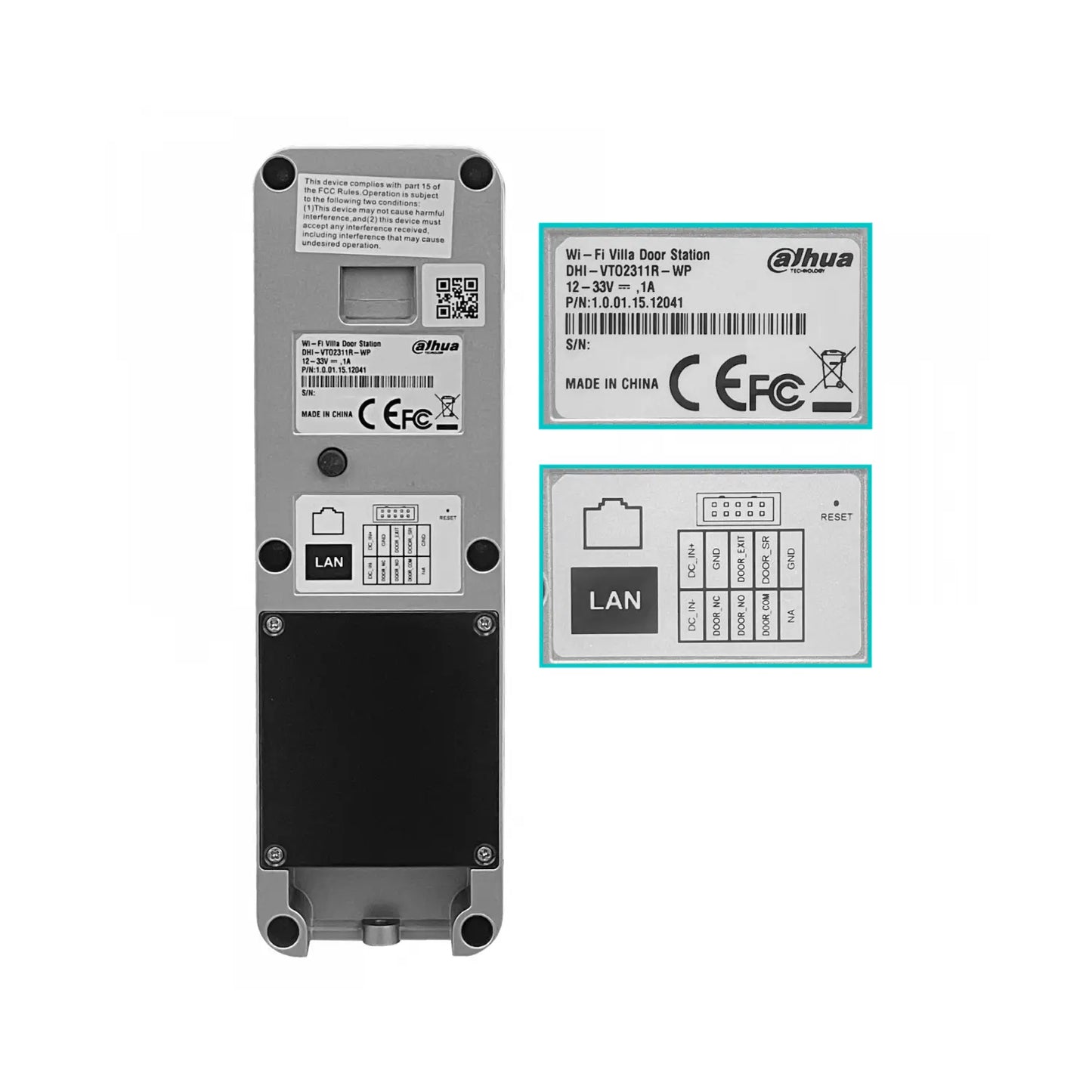 Kit Portero IP DAHUA DHI-KTW02 – Control de Acceso y Alarma Integrada.