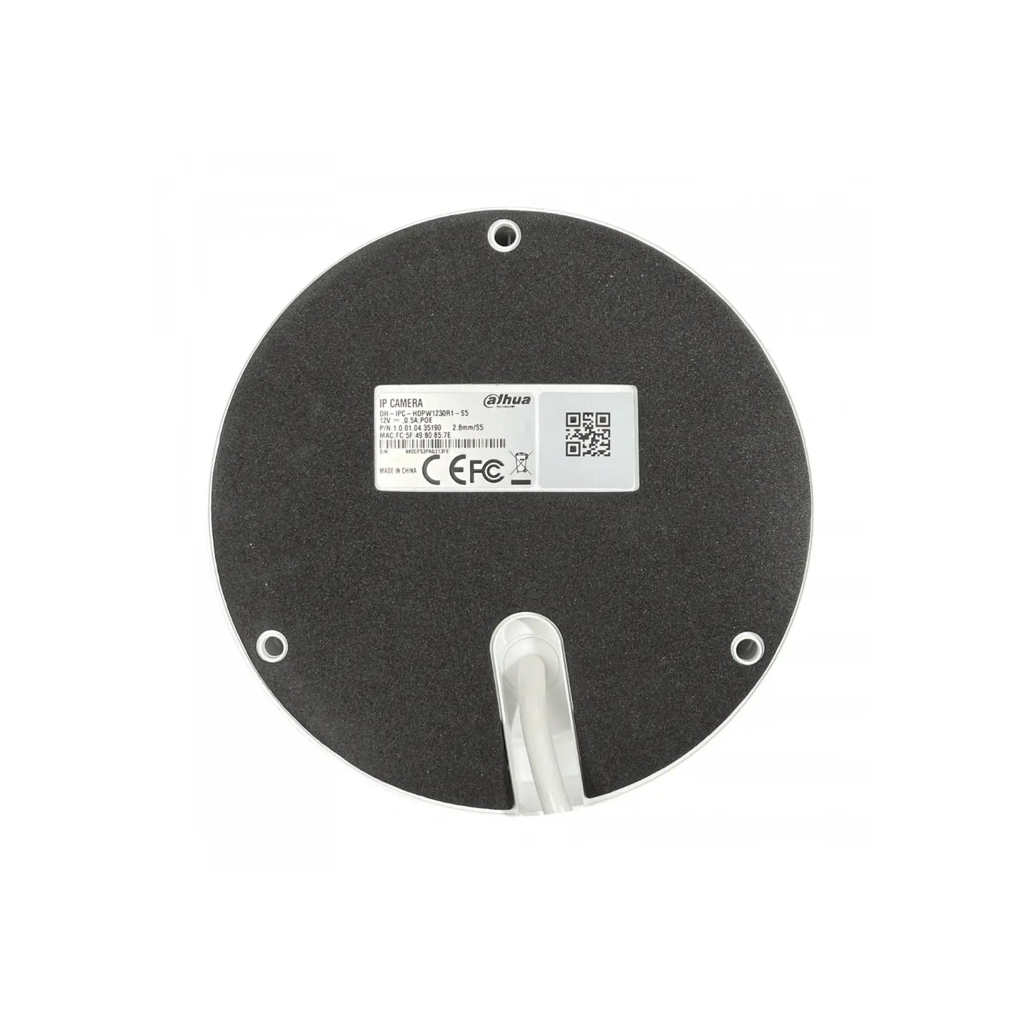 DAHUA Mini Domo 2MP Fijo-2,8mm IP67 PoE IR30mt Camara IP HDPW1230R1S5