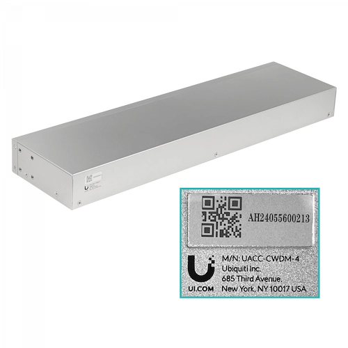 DEMU-4. UI MuxDemux4 LC/UPC 1270-1330nm 1-COM 1-MON De-Multiplexor UACC-CWDM-4