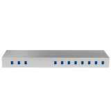 DEMU-8. UI MuxDemux8 LC/UPC 1450-1590nm 1-COM 1-MON De-Multiplexor UACC-CWDM-8