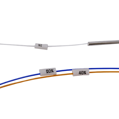 DIVI-60. Desbalanceado 1x2 60-40 FBT sin-Conectores Splitter XPON XGPON G657A1