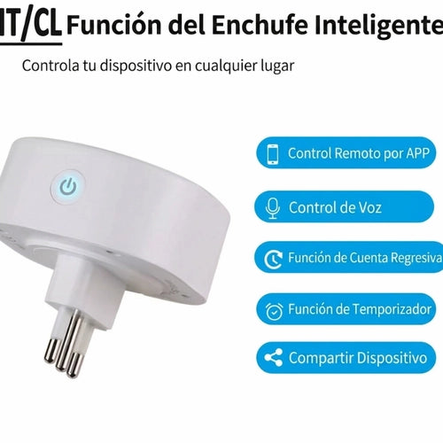 Enchufe Inteligente Wifi 16A con USB | Compatible con Alexa y Google Home